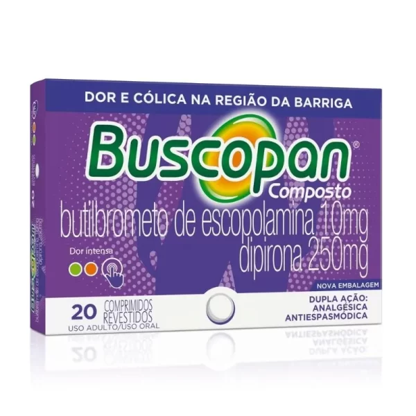 Buscopan Composto 20 Comprimidos Revestidos