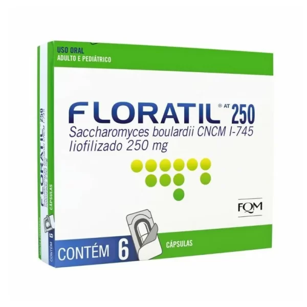 Floratil At 250mg 6 Cápsulas