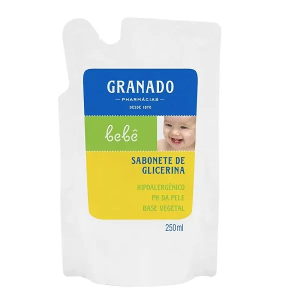 Sabonete Líquido de Glicerina Granado Bebê Tradicional Refil 250ml