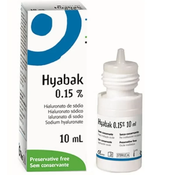 Hyabak 0,15% União Química Solução Oftálmica 10ml